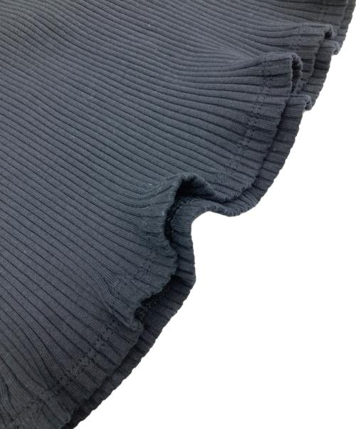 BOWTE（バウト）BOWTE (バウト) テレコ ロングスリーブカットソー ブラック サイズ:SIZE Freeの古着・服飾アイテム