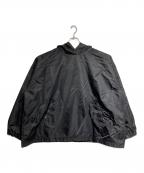 BALENCIAGAバレンシアガ）の古着「フーデットナイロンジャケット/ Hooded Nylon Jacket」｜ブラック