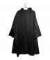 BALENCIAGA (バレンシアガ) サテンオーバーフーデッドコート/Satin Over Hooded Coat ブラック サイズ:36：60000円