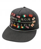 ）の古着「80s MGM Studiosキャップ」｜ブラック