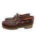 Timberland (ティンバーランド) BEAMS (ビームス) 別注Authentic 3eye Classic Lug クレイジーパターンモカシンシューズ ブラウン サイズ:	SIZE　US９ （27cm）：20000円