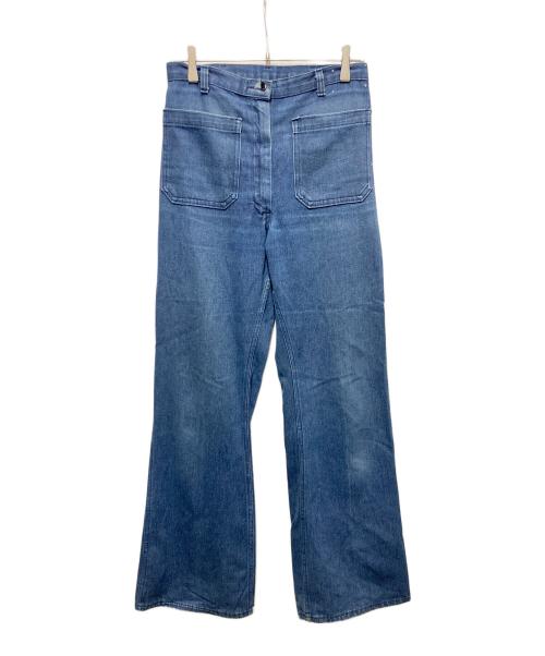 navdungaree（ユーエスネイビー）navdungaree (ユーエスネイビー) セーラーデニムパンツ インディゴ サイズ:不明の古着・服飾アイテム