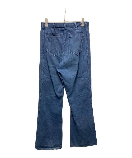 navdungaree（ユーエスネイビー）navdungaree (ユーエスネイビー) セーラーデニムパンツ インディゴ サイズ:不明の古着・服飾アイテム