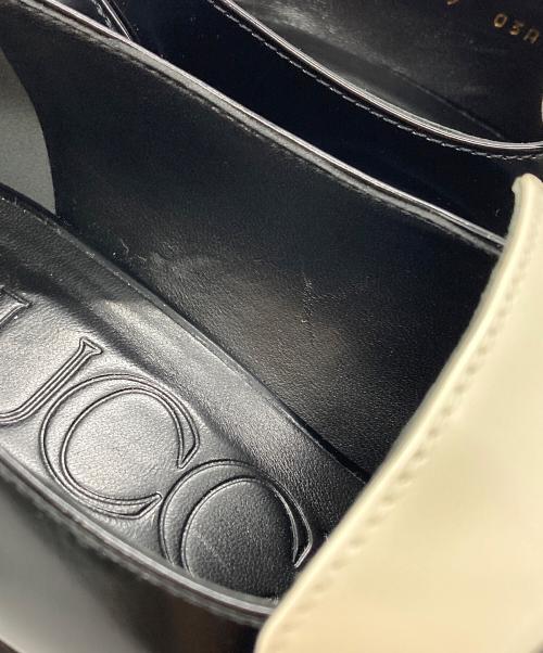 GUCCI（グッチ）GUCCI (グッチ) Savoy Loafers/サヴォイローファー ブラック×ホワイト サイズ:39の古着・服飾アイテム