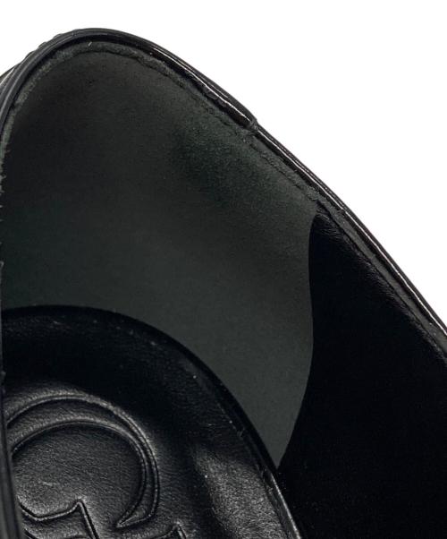 GUCCI（グッチ）GUCCI (グッチ) Savoy Loafers/サヴォイローファー ブラック×ホワイト サイズ:39の古着・服飾アイテム