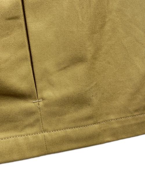 SAGE NATION（セイジ ネーション）SAGE NATION (セイジ ネーション) BOX PLEAT TROUSER/ボックスプリーツ・トラウザーズ（パンツ） ブラウン サイズ:Mの古着・服飾アイテム