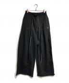 SHINYA KOZUKAシンヤコズカ）の古着「ORDINARY HOME BAGGY」｜ブラック