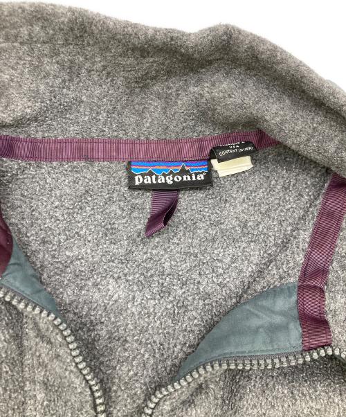 Patagonia（パタゴニア）Patagonia (パタゴニア) シンチラフリースジャケット グレー サイズ:Lの古着・服飾アイテム