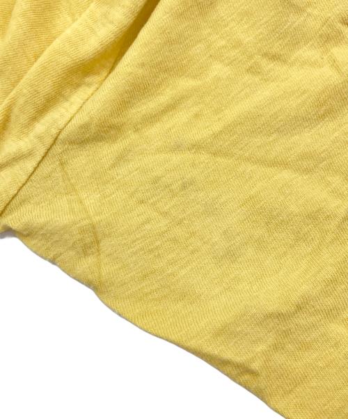 Hysteric Glamour（ヒステリックグラマー）Hysteric Glamour (ヒステリックグラマー) Sunday Morning Fever 5分袖 Tシャツ イエロー サイズ:Mの古着・服飾アイテム