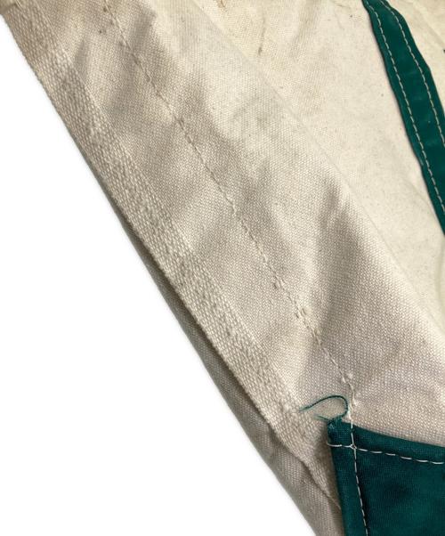 L.L.Bean（エルエルビーン）L.L.Bean (エルエルビーン) 90s トートバッグ グリーン×ベージュの古着・服飾アイテム