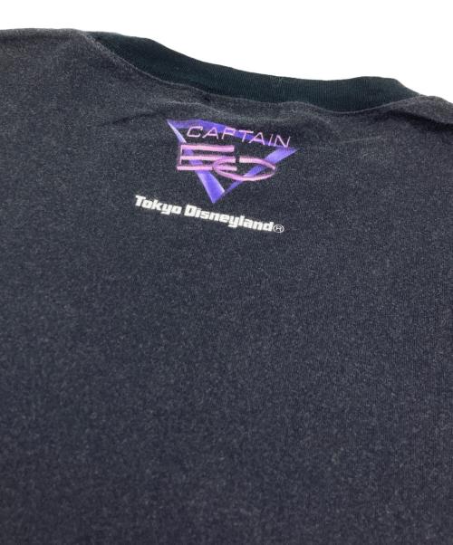 DISNEY（ディズニー）Disney (ディズニー) キャプテンEOプリントTシャツ ブラック サイズ:LLの古着・服飾アイテム