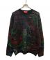 Supreme（シュプリーム）の古着「collage embroidered sweater」｜ブラック