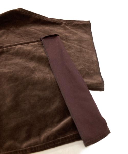 BLANK（ブランク）BLANK (ブランク) ベロアフレアロングパンツ/Velour Flare Pants ブラウン サイズ:1の古着・服飾アイテム