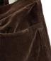 中古・古着 BLANK (ブランク) ベロアフレアロングパンツ/Velour Flare Pants ブラウン サイズ:1：17000円