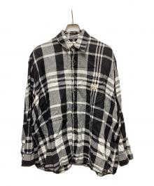OUR LEGACY×stussy（アワーレガシー×ステューシー）の古着「BORROWED SHIRT」｜ブラック