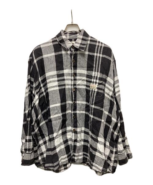 OUR LEGACY（アワーレガシー）OUR LEGACY (アワーレガシー) stussy (ステューシー) BORROWED SHIRT ブラック サイズ:	SIZE Sの古着・服飾アイテム