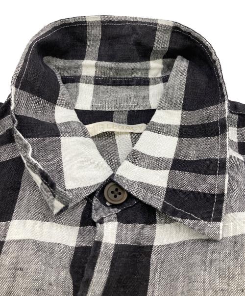 OUR LEGACY（アワーレガシー）OUR LEGACY (アワーレガシー) stussy (ステューシー) BORROWED SHIRT ブラック サイズ:	SIZE Sの古着・服飾アイテム