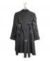COMME des GARCONS (コムデギャルソン) ウールギャバジンカッティングマルチベルトコート/Wool Gabardine Cutting Multi-Belt Coat  ブラック サイズ:S：70000円