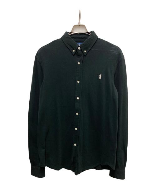 RALPH LAUREN（ラルフローレン）RALPH LAUREN (ラルフローレン) コットンシャツ ブラック サイズ:Ｍの古着・服飾アイテム