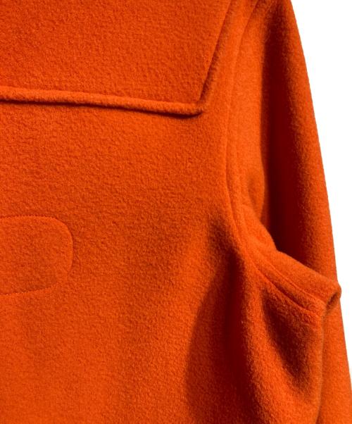 DAIRIKU（ダイリク）DAIRIKU (ダイリク) Snap Button Duffle Coat/スナップボタン付きダッフルコート オレンジ サイズ:Lの古着・服飾アイテム