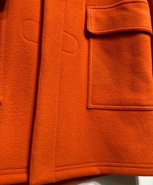 DAIRIKU（ダイリク）DAIRIKU (ダイリク) Snap Button Duffle Coat/スナップボタン付きダッフルコート オレンジ サイズ:Lの古着・服飾アイテム