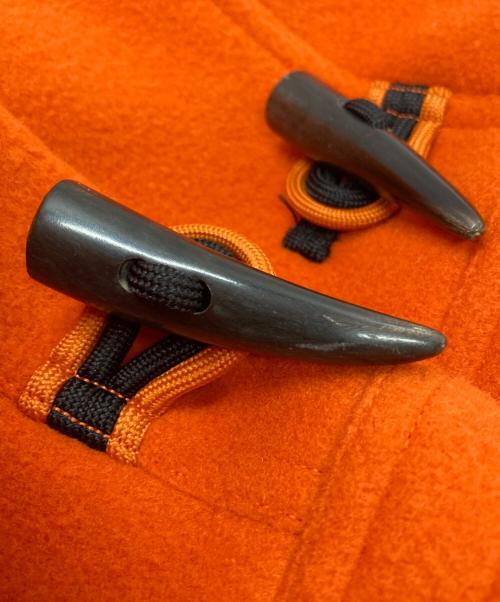 DAIRIKU（ダイリク）DAIRIKU (ダイリク) Snap Button Duffle Coat/スナップボタン付きダッフルコート オレンジ サイズ:Lの古着・服飾アイテム