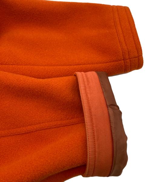 DAIRIKU（ダイリク）DAIRIKU (ダイリク) Snap Button Duffle Coat/スナップボタン付きダッフルコート オレンジ サイズ:Lの古着・服飾アイテム