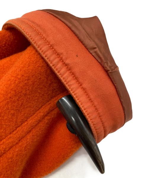 DAIRIKU（ダイリク）DAIRIKU (ダイリク) Snap Button Duffle Coat/スナップボタン付きダッフルコート オレンジ サイズ:Lの古着・服飾アイテム