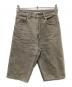 AURALEE（オーラリー）の古着「HARD TWIST FADED DENIM SHORTS」｜ブラウン