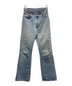 LEVI'Sリーバイス）の古着「66前期 ブーツカットデニムパンツ」｜インディゴ
