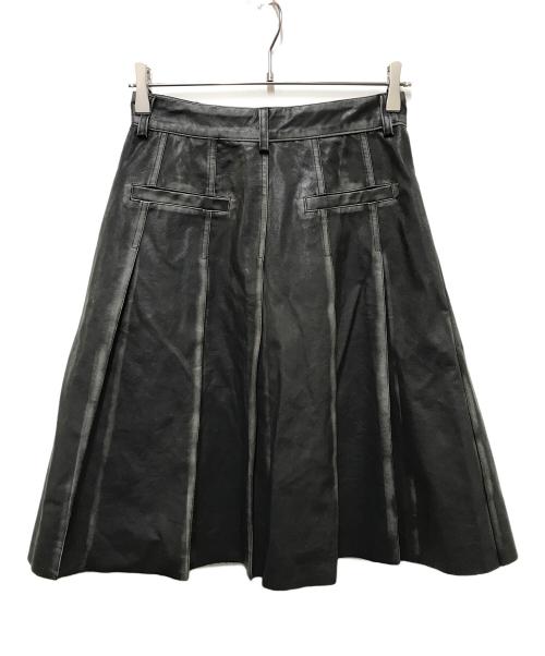 ROUGHNECK（ラフネック）ROUGHNECK (ラフネック) フェイクレザースカート ブラック サイズ:SIZE Sの古着・服飾アイテム