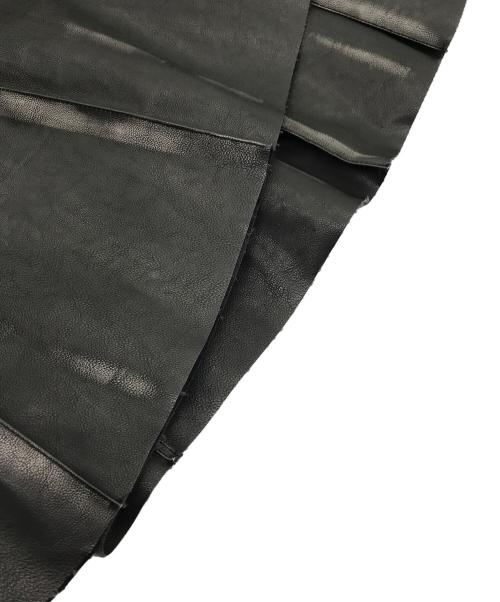 ROUGHNECK（ラフネック）ROUGHNECK (ラフネック) フェイクレザースカート ブラック サイズ:SIZE Sの古着・服飾アイテム