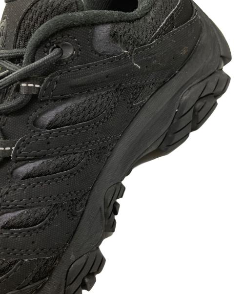 MERRELL（メレル）MERRELL (メレル) モアブ3シンセティック ブラック サイズ:SIZE US7.5（24.5cm）の古着・服飾アイテム