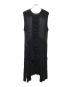 TOGA ARCHIVES (トーガアーカイブス) Fringe knit dress ブラック サイズ:Ｓ：9000円