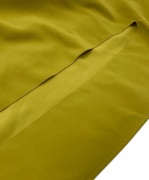 MM6 Maison Margiela（エムエムシックスメゾンマルジェラ）MM6 Maison Margiela (エムエムシックスメゾンマルジェラ) ドレープ変形プルオーバー/Drape-style pullover イエロー サイズ:38の古着・服飾アイテム