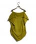 MM6 Maison Margiela (エムエムシックスメゾンマルジェラ) ドレープ変形プルオーバー/Drape-style pullover イエロー サイズ:38：15000円