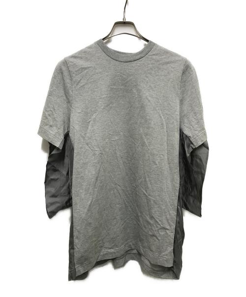 TOGA PULLA（トーガ プルラ）TOGA PULLA (トーガ プルラ) Cotton jersey S/S グレー サイズ:38の古着・服飾アイテム
