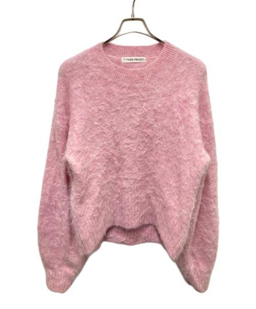PRANK PROJECT（プランクプロジェクト）PRANK PROJECT (プランクプロジェクト) アルパカシャギーニット ピンク サイズ:FREEの古着・服飾アイテム