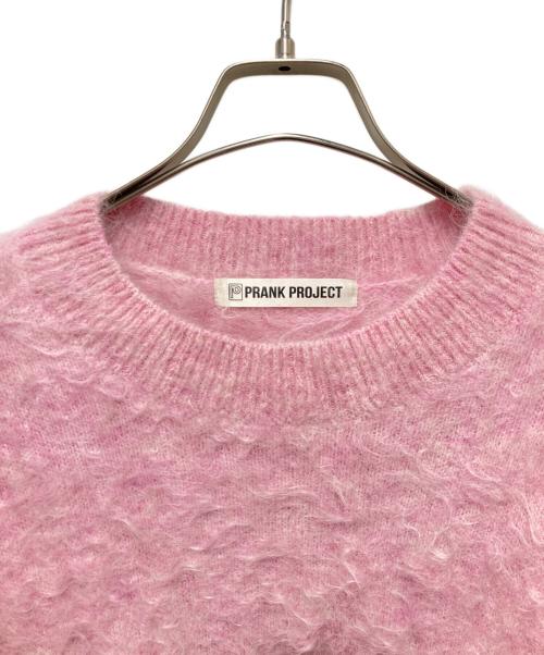 PRANK PROJECT（プランクプロジェクト）PRANK PROJECT (プランクプロジェクト) アルパカシャギーニット ピンク サイズ:FREEの古着・服飾アイテム