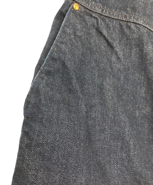 BONUM（ボナム）Bonum (ボナム) レースアップハイライズデニム インディゴ サイズ:	SIZE 40の古着・服飾アイテム