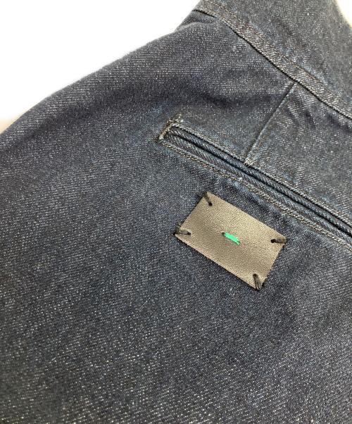 BONUM（ボナム）Bonum (ボナム) レースアップハイライズデニム インディゴ サイズ:	SIZE 40の古着・服飾アイテム
