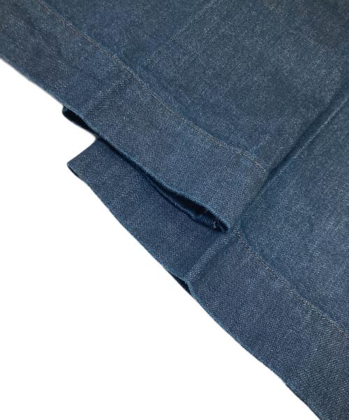 BONUM（ボナム）Bonum (ボナム) レースアップハイライズデニム インディゴ サイズ:	SIZE 40の古着・服飾アイテム