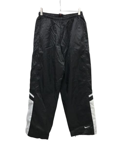 NIKE（ナイキ）NIKE (ナイキ) ナイロントラックパンツ ブラック サイズ:Mの古着・服飾アイテム
