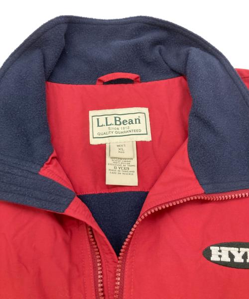 L.L.Bean（エルエルビーン）L.L.Bean (エルエルビーン) ウォームアップジャケット レッド サイズ:XLの古着・服飾アイテム