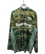 SUPREMEシュプリーム）の古着「Waves Zip Pullover」｜グリーン