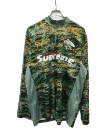 SUPREME（シュプリーム）の古着「Waves Zip Pullover」｜グリーン