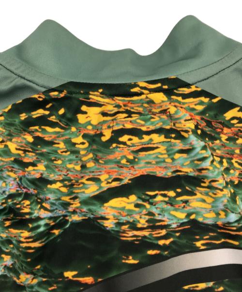 SUPREME（シュプリーム）Supreme (シュプリーム) Waves Zip Pullover グリーン サイズ:lの古着・服飾アイテム