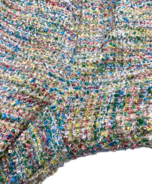 masu（エムエーエスユー）masu (エムエーエスユー) CANDY TWEED WIDE PANTS マルチカラー サイズ:44の古着・服飾アイテム