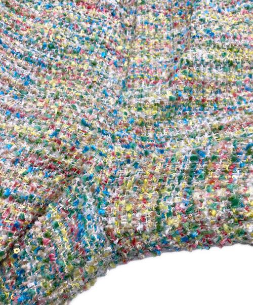 masu（エムエーエスユー）MASU (エムエーエスユー) CANDY TWEED WIDE PANTS マルチカラー サイズ:44の古着・服飾アイテム