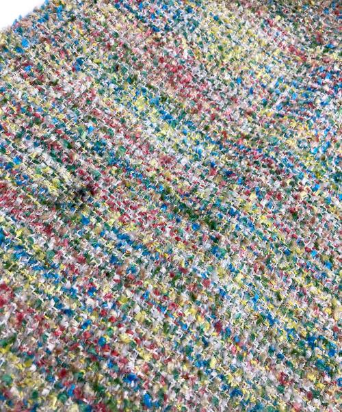 masu（エムエーエスユー）masu (エムエーエスユー) CANDY TWEED WIDE PANTS マルチカラー サイズ:44の古着・服飾アイテム